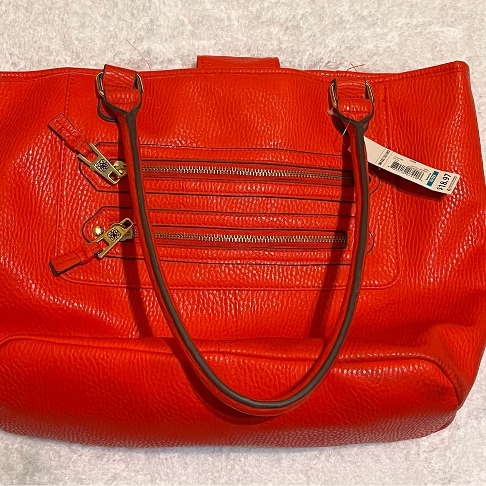Orange tote